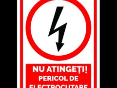 Semn nu atingeti pericol de electrocutare